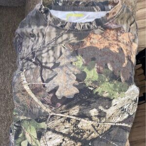 Boys Camo Short Sleeve Shirt